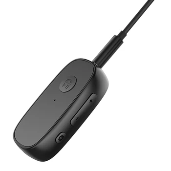 Bluetooth 5.0 Receptor de 3,5 mm Jack AUX Lavaliera Receptor Portabil pentru Masina de Căști Stereo Speaker Music