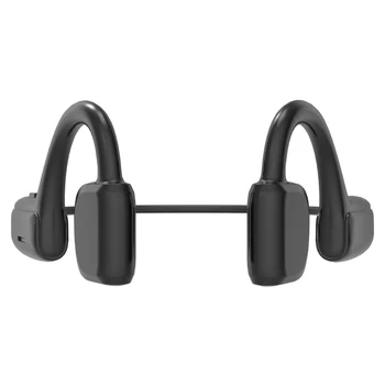 Bluetooth Căști Fără Fir Cu Conducție Osoasă Căști Cu Fixare Pe Gât Bluetooth 5.1 Sport HiFi Stereo Setul Cu Cască Fără Fir Funcția De Anulare A Zgomotului