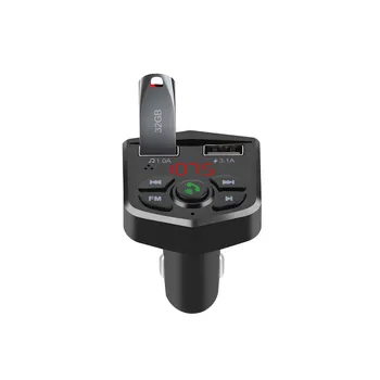 Bluetooth Transmițător FM Modulator Wireless Handsfree Car Kit-5V 3.1 a Dual USB Încărcător Adaptor Audio Auto MP3 Player