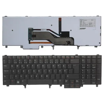 Brazilian/norvegiană/daneză Tastatura Laptop Pentru DELL E6520 Teclado E6530 E6540 E5520 E5520M E5530 Backlit Pointer