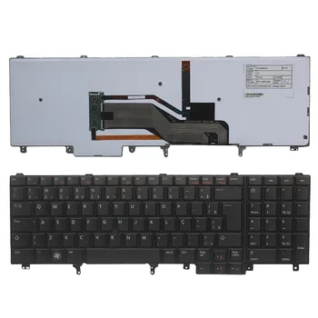 Brazilian/norvegiană/daneză Tastatura Laptop Pentru DELL E6520 Teclado E6530 E6540 E5520 E5520M E5530 Backlit Pointer