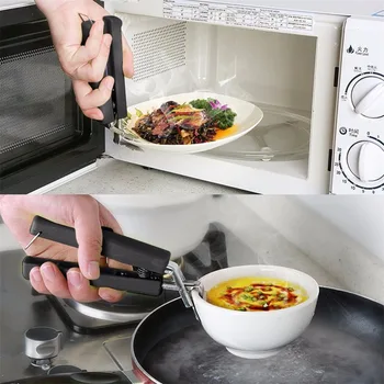 Bucătărie Din Oțel Inoxidabil Vas Deosebit Oala Tigaie De Prindere Clip Hot Dish Farfurie Bol Clip Retriever Clește
