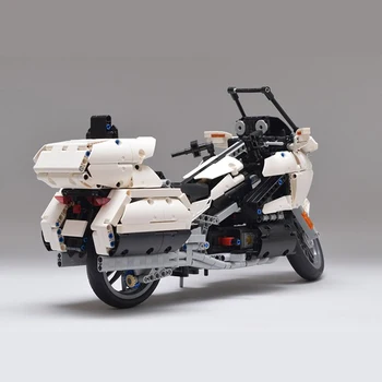 Buildmoc Technic Motocicleta De Încărcare Masina Creator Expert Blocurile Orașului Jucării Pentru Copii Classic Moc Cărămizi Cadouri