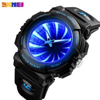 Bărbați ceas Sport de Lux Ceasuri Digitale led display Digital, Ceas de mana Barbati Bratara Impermeabil SKMEI Brand Mens Ceas Ceasuri