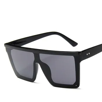 Bărbați Pătrat ochelari de Soare pentru Barbati Brand Designer de Top Plat ochelari de Soare Barbati de culoare este Rece UV400 Gradient de Soare