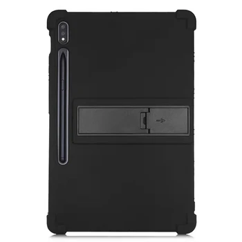 Capac de silicon Pentru Samsung Galaxy Tab S7 Caz 11 Inch 2020 Eliberarea SM-T870/T875 Tablet Stand de Protecție la Șocuri