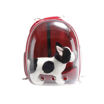 Capsulă spațială Astronaut Pisica de Companie Rucsac Bubble Fereastra pentru Kitty Catelus Chihuahua, Câine Mic Purtător Ladă de Călătorie în aer liber Sac Pestera