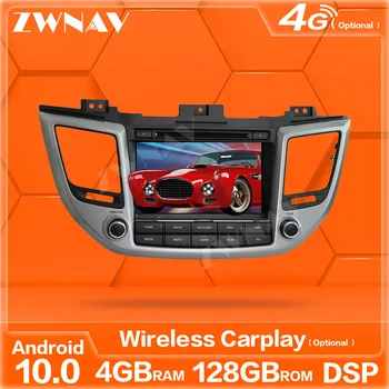 Carplay 4+128G Android 10 Ecranul Player Multimedia Pentru Hyundai Tucson 2017 IX35 GPS Navi Auto Audio Radio Muzica Stereo Unitatea de Cap