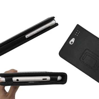 Caz de STRIDII T72HM 3G Tableta 7inch de protecție din Piele PU Caz Acoperire + Gratuit Film Ecran + touch Pen