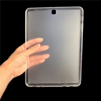 Caz pentru Samsung Galaxy Tab S2 SM T810 T815 T815C T819 T813 SM-T810 Comprimate Moale TPU Matte Transparent de Protecție Caz Acoperire