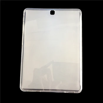 Caz pentru Samsung Galaxy Tab S2 SM T810 T815 T815C T819 T813 SM-T810 Comprimate Moale TPU Matte Transparent de Protecție Caz Acoperire