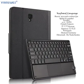 Caz Pentru Samsung Galaxy Tab S4 10.5 SM-T830 T835 T837 Tastatură Bluetooth Capac de Protecție din Piele PU Tablet PC Caz Dicționar