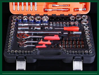 Cheie cu clichet Set Instrument de uz Casnic Cheie tubulară Maneca Set de Instrumente pentru Reparații Auto