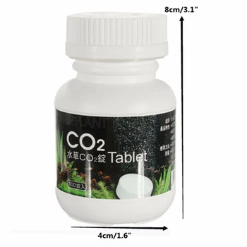 CO2 Comprimat de dioxid de Carbon 100 file dioxid de Carbon pentru Acvariu Plante de Apă Rezervor