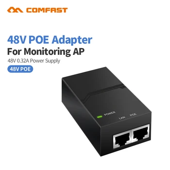 COMFAST Injector POE pentru CCTV, Camera IP de SUA sau UE Power Over Ethernet Injector POE Switch Ethernet Adapter POE 48V 0.32 O