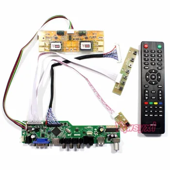 Controler de Bord Kit pentru MT190AW01 V5 / MT190AW01 VC TV+HDMI+VGA+AV+USB, LCD, ecran LED Driver de Placa