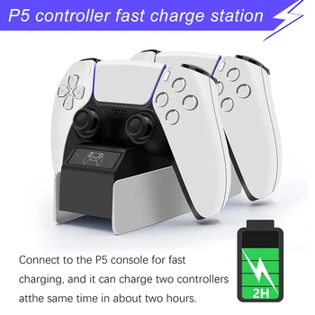 Controler de joc Dublu Încărcător Stație pentru Sony Playstation 5 PS5 Adaptor de Alimentare Electronice Accesorii pentru Mașini de