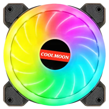 COOLMOON 120mm Fan Caz Cooler 5V 3PIN O-RGB Fan Aura de Sincronizare Computer Cooler de Racire RGB Ventilatoare de 120 mm RGB FAN TOATE Seriile