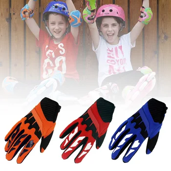 Copii Copii Patinaj Scuter Bicicleta Ciclism Complet Deget Și Mănuși De Protecție Mănuși De Sală De Fitness, Greutate De Ridicare Exercițiu Mănuși