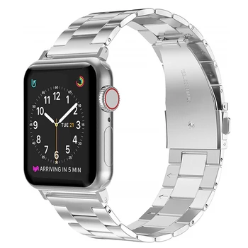 Correa pentru apple watch band 40mm 38mm Ultra-Subțire, Ușor curea din Otel Inoxidabil pentru iwatch bratara Seria 5 4 3 pulseira