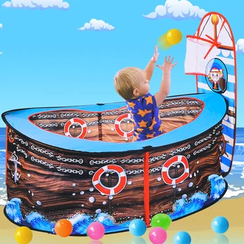 Corsair Copii Cortul Pentru Copii, Casă de Joacă Jucării de Cort Pentru Copii Ocean Ball Pool House Copil Baiat Cadou de Crăciun