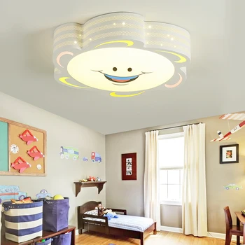 Creative Soarele Lumina Led-Uri Pentru Camera Copii Lumini Plafon Zâmbet Lumini În Camera Pentru Copii Dormitor Copii Lumina Plafon Copii Lampă De Plafon