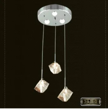 Cristal Transparent LED-Sala de Mese-Bar Lumina Pandantiv Moda Moderne Lămpi Pentru Casa Living Simplu Creativ