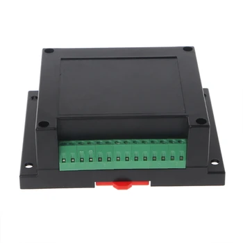 Cutie Electronic pe Șină Din Cabina de Comandă Cutie de Plastic Coajă Proiect Electronic Caz Terminal Bloc 115*90*40mm