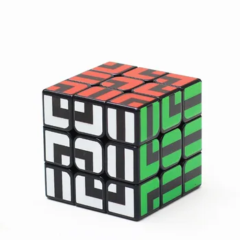D-FantiX ZCUBE 3x3 Cub Magic Zcube 3x3x3 Viteza Cube Joc de Puzzle Teaser Creier Cub de Jucării pentru Copii pentru Adulti