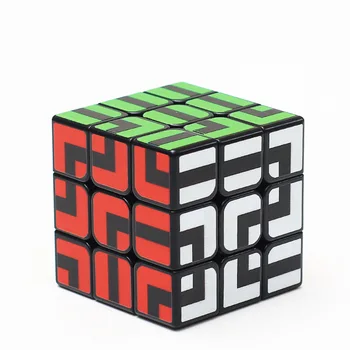 D-FantiX ZCUBE 3x3 Cub Magic Zcube 3x3x3 Viteza Cube Joc de Puzzle Teaser Creier Cub de Jucării pentru Copii pentru Adulti
