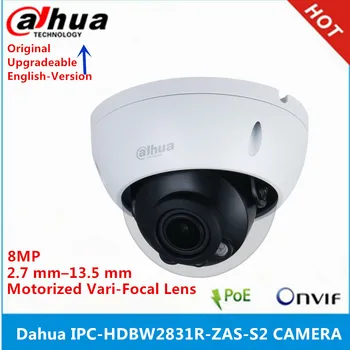 Dahua IPC-HDBW2831R-ZAS-S2 8MP 2.7 mm–13.5 mm zoom Motorizat built-in Slot pentru Card SD Alarma Audio interfață IR 60M poe camera