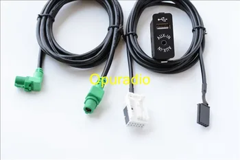 De Brand nou Opuradio de Navigare GPS cablu USB AUX in Priza Cablaj Adaptor pentru BMW E39 E46 E38 X5 E53 Z4 E70 radio Auto