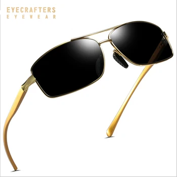De Brand Nou Polarizat ochelari de Soare pentru Bărbați Aluminiu Mens de Conducere Ochelari de Soare Ochelari de Accesorii Pentru Barbati oculos de sol masculino