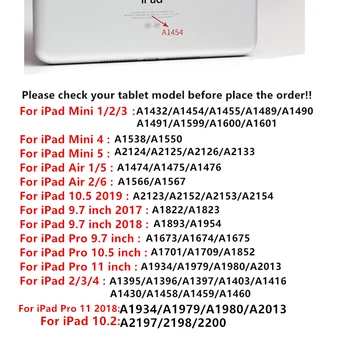 De caz pentru iPad 10.2 2019 7-a Generație PU Caz Moale de Silicon Tableta Capacul suportului pentru Funda iPad 2019 A2200 A2198 A2232 Trezi Auto