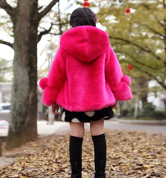 De Iarnă Din 2018 Fete Haină Nouă Copii Geaca De Îmbrăcăminte De Moda Blană Jachete Calde Pentru Fete Strat Gros Cu Haine Pentru Copii Haine
