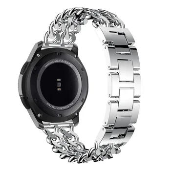 De lux din Oțel Inoxidabil Watchbands Pentru Samsung Gear s3 clasic/frontier Trupa de Metal 22mm Curea pentru Samsung Galaxy 46mm Brățară