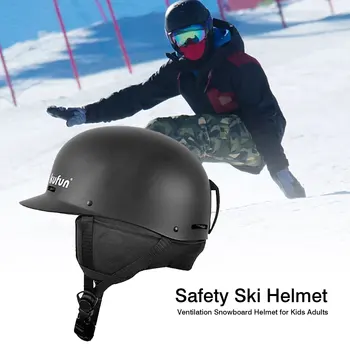 De Siguranta, Casca De Schi De Ventilație Casca Snowboard Pentru Copii Adulți În Aer Liber În Condiții De Siguranță Schi Capace