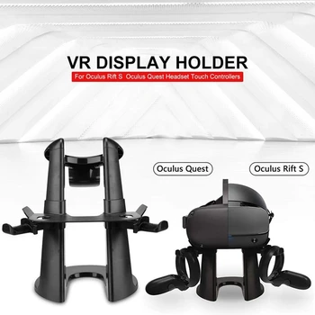 De vânzare cu amănuntul Vr Stand,setul cu Cască Titularul de Afișare și Stație pentru Oculus Rift S Oculus Quest Cască Apăsați Controlere