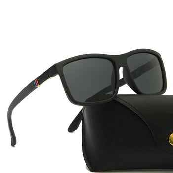 Design de Brand pentru Bărbați ochelari de Soare Polarizat de sex Masculin Pătrat de Acoperire de Conducere ochelari de Soare Vintage UV400 ochelari de soare Nuante Oculos de sol