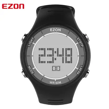 Digital Sport în aer liber, care Rulează Bărbați Ceasuri Impermeabil Multifuncțional Ceas Deșteptător Ore Cronometru Femei EZON L008