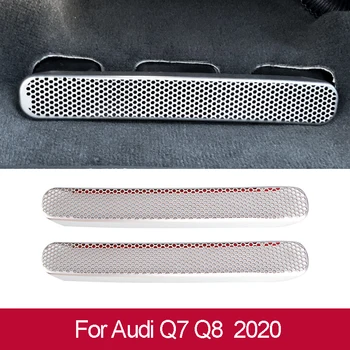 Din Oțel Inoxidabil, Masina De Aerisire Capac Ornamental Pentru Audi Q7 Q8 2020 În Loc De Aer Conditionat Praf Grila De Ventilatie Accesorii