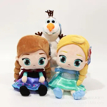 Disney Frozen 2 Anna elza Păpuși de Pluș pentru Fete Printesa elza Olaf Elza Umplute Jucării pentru Copii Ziua de nastere Cadou de Crăciun