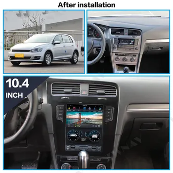 DSP Carplay verticale Tesla ecran Android 9.0 Auto Multimedia Player Pentru Volkswagen/VW GOLF 7 2013+ GPS Radio stereo BT unitatea de cap