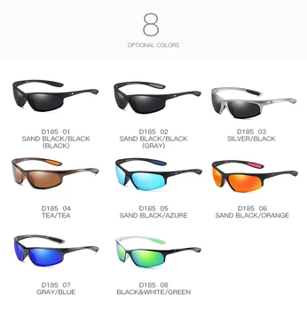 DUBERY Design de Brand pentru Bărbați ochelari de Soare Polarizat de Conducere Pescuit Nuante Reci de Moda Ochelari de Soare Pentru Barbati Oglindă Ochelari Ochelari de UV400