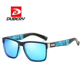 DUBERY Design de Brand Polarizat ochelari de Soare Barbati Driver Nuante de sex Masculin Epocă Ochelari de Soare Pentru Barbati Spuare Oglindă Vara UV400 Oculos