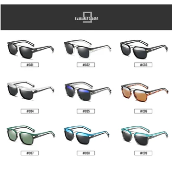 DUBERY Epocă ochelari de Soare Polarizati pentru Bărbați Ochelari de Soare Pentru Bărbați Piața Nuante de Conducere Negru Retro Oculos de sex Masculin 9 Culori Model 1948