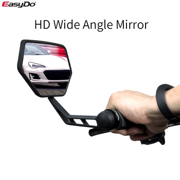 EasyDo Avansate Biciclete Oglinda Retrovizoare Plug Design Reglabil Stanga Dreapta Oglinzi Ciclism Gamă Largă Vederea Din Spate Reflector