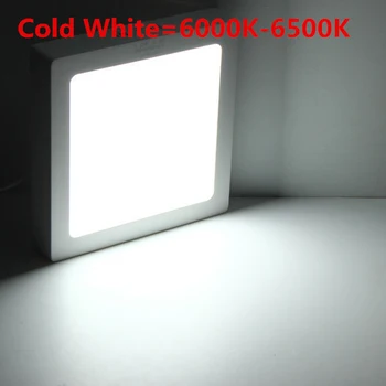 Ecola LED Downlight petic Pătrat cu driver 24W 220V 4200K 6500K 300x300x32 DSSV24ELC DSSD24ELC