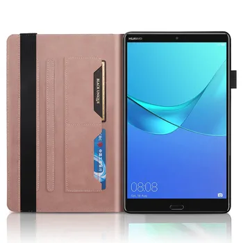 Embosssed Pomul Vieții Acoperi Caz Pentru Huawei mediapad M5 10.8 inch din Piele PU Tabletă Huawei Mediapad M5 Caz +film+pen