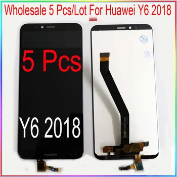 En-gros de 5 Buc/Lot pentru Huawei Y6 2018 LCD ecran display Y6 Prim-2018 UAT L11 L21 L22 LX1 LX3 L31 L42 cu touch asamblare
